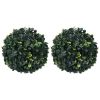 Artificial Boxwood Balls 2 pcs 8.7"