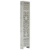 Hand Carved 5-Panel Room Divider Gray 78.7"x65" Solid Mango Wood