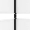 4-Panel Room Divider White 78.7"x70.9" Fabric