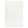 3-Panel Room Divider White 47.2"x70.9" Steel