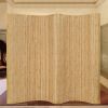 Room Divider Bamboo 98.4"x65" Natural