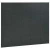 5-Panel Room Divider Anthracite 78.7"x70.9" Steel