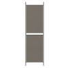 5-Panel Room Divider Anthracite 98.4"x78.7" Fabric