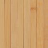 Room Divider Bamboo 98.4"x65" Natural