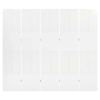 5-Panel Room Divider White 78.7"x70.9" Steel