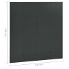 4-Panel Room Divider Anthracite 63"x70.9" Steel