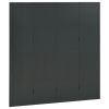 4-Panel Room Divider Anthracite 63"x70.9" Steel