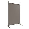 4-Panel Room Divider Anthracite 136.2"x70.9" Fabric