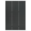 3-Panel Room Divider Anthracite 47.2"x70.9" Steel