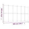 6-Panel Room Divider White 118.1"x70.9" Fabric
