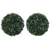 Artificial Boxwood Balls 2 pcs 17.7"
