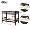win Over Twin Bunk Bed with Ladder