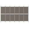 6-Panel Room Divider Anthracite 118.1"x78.7" Fabric