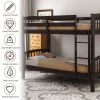 win Over Twin Bunk Bed with Ladder